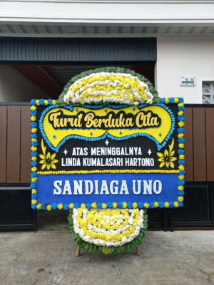Papan Bunga Duka di Sindulang