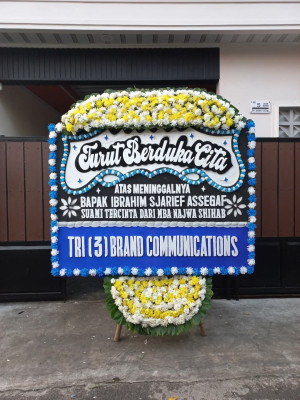 Papan Bunga Duka di Sindulang
